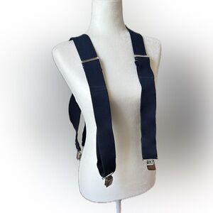 Vintage Carhartt Navy Blue Suspenders